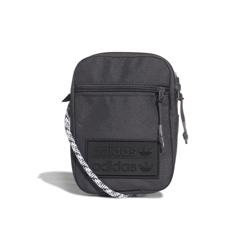

Adidas Originals Recycled Polyester Crossbody Bag Regular Unisex Black Adidas GN2382 чёрный