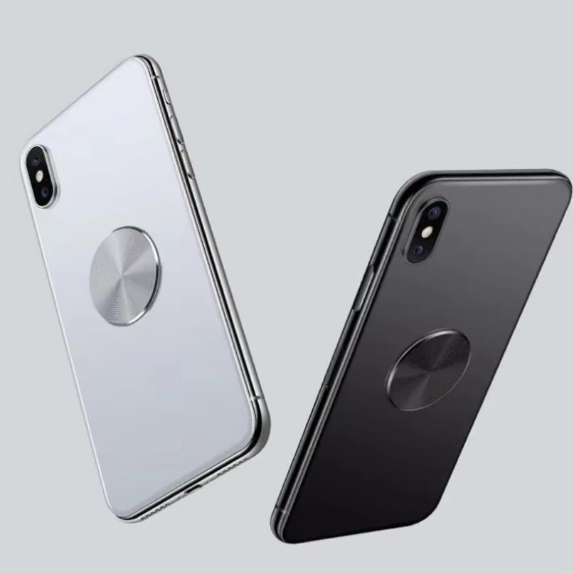 Anzug Bügeln Auto Halterung Dünne Metallplatte Scheibe Tragbar CD Muster/Glatt Handyhalterung Magnetische Scheibe für Magnetische Handy Tablet Halterung