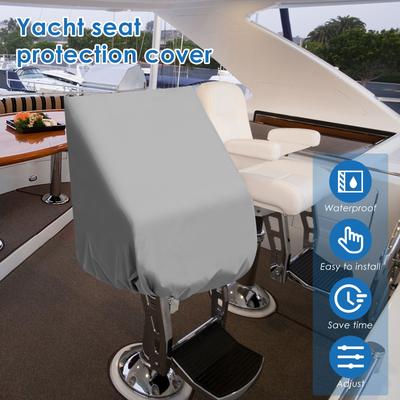 Universal Boat Seat Cover Waterproof Outdoor Foldable Oxford Fabric Yacht Chair Sleeve Protective Cover Commonly Windproof
