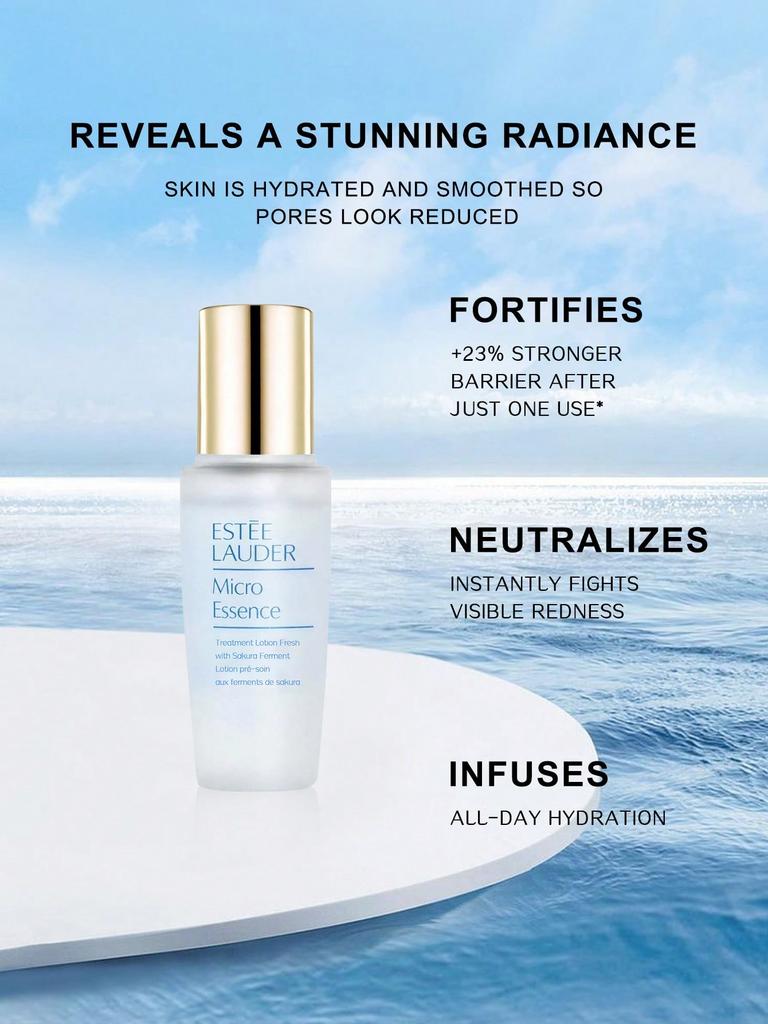 Estée Lauder Tonico Micro Essenza Idratante Lozione Riparatrice Pelle 15ml