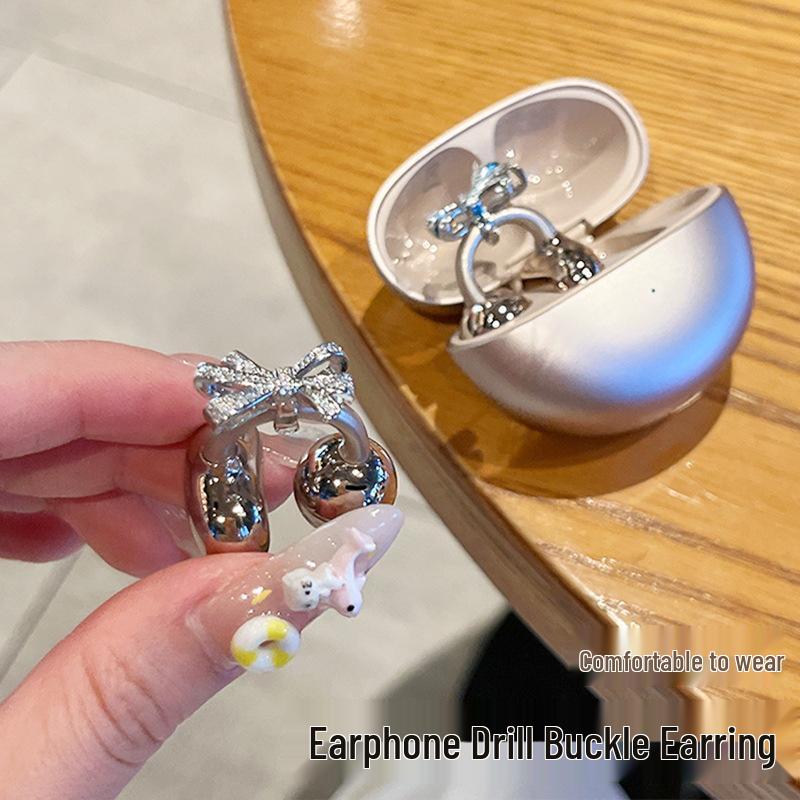 Huawei FreeClip2 High-End Motýlkové Příslušenství pro Sluchátka – Plně Diamantový Klip na Ucho pro Dívky