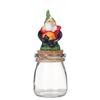 Creative Dwarf Elf Candy Can Resin Snack Jar Santa Claus Candy Jar  Thanksgiving