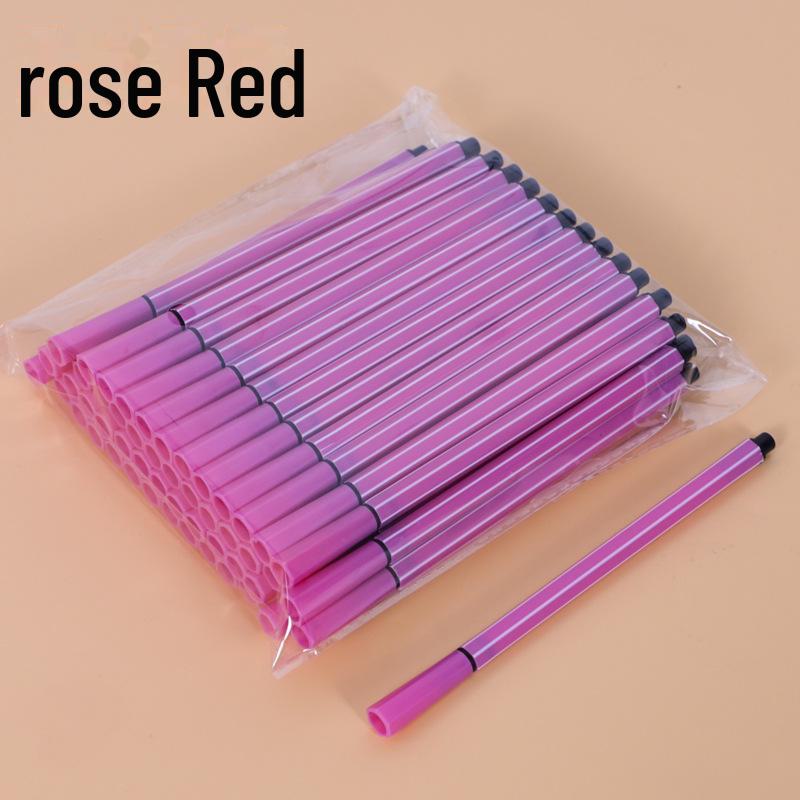 Watercolor Brush Pen Set: 6 Colors for Students & Kids Art Projects