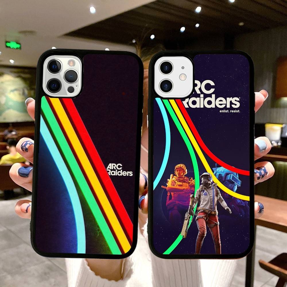 Чехол для телефона Game A-ARC R-Raiders Для IPhone 17 Pro 16 Plus 16 Pro Max 15 14 13 12 11 Задняя крышка из PC+TPU