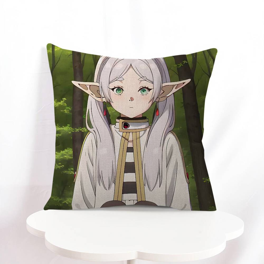 

F-Frieren Мультяшная наволочка Мультяшный подарок Наволочка для подушки Спальня Дом Диван Кресло Декор Наволочка 16x16Inch