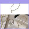 New Chinese Style Freshwater Pearl Butterfly Knot Bracelet For Women And Men Gift
