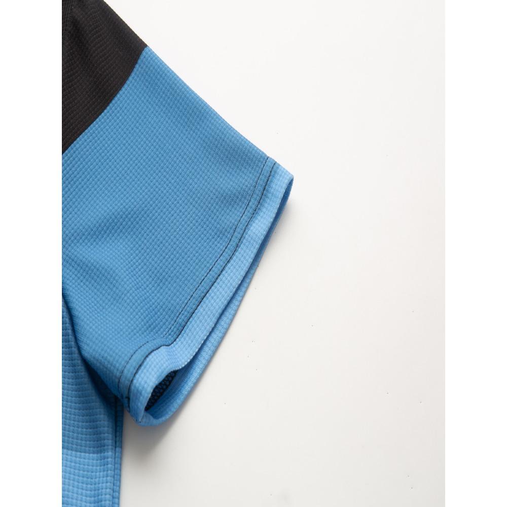 Summer Men's Casual Striped Printed Short Sleeved Polo Shirt