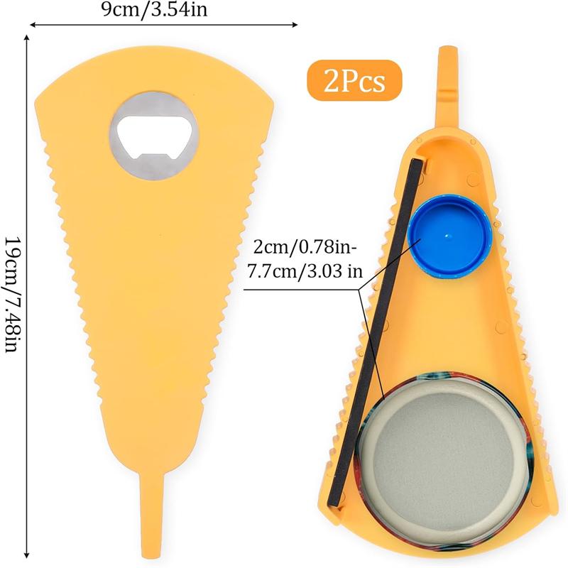1 PCS Multi Purpose Can Opener With Anti Slip Grip Effortless Bottle Cap Lifter For Home Kitchen Bar Restaurant Wholesale
