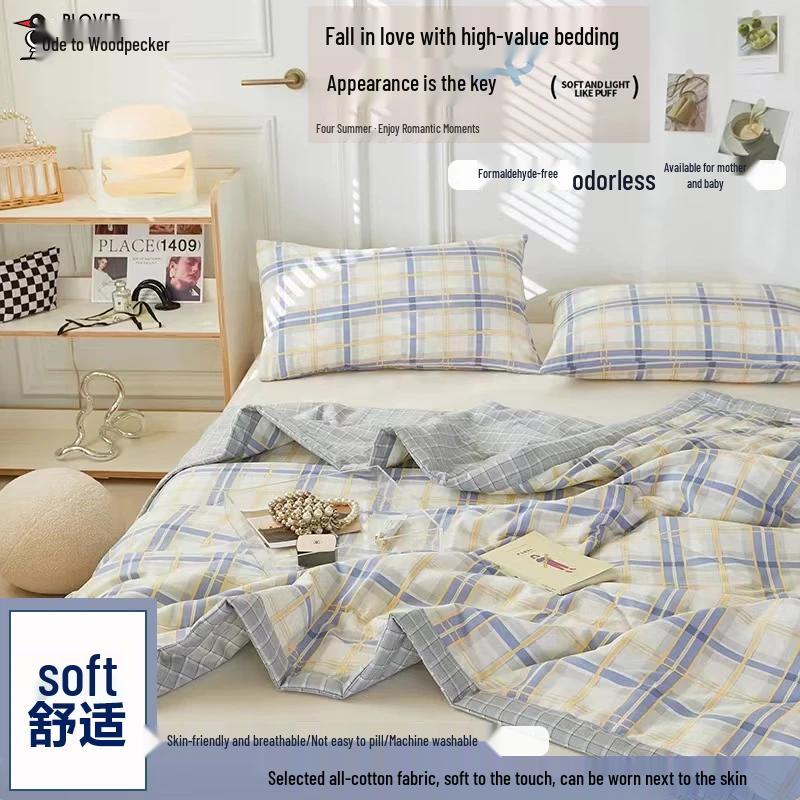 

Woodpecker Andrea Xinjiang Cotton Summer Quilt