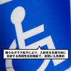 Disabled Facilities International Symbol Sticker High Weatherproof & Heavy Duty & Strong Adhesive, Outdoor