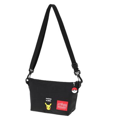Manhattan Portage Official Zuccotti Clutch Shoulder Pokemon Black Bag, Pikachu,