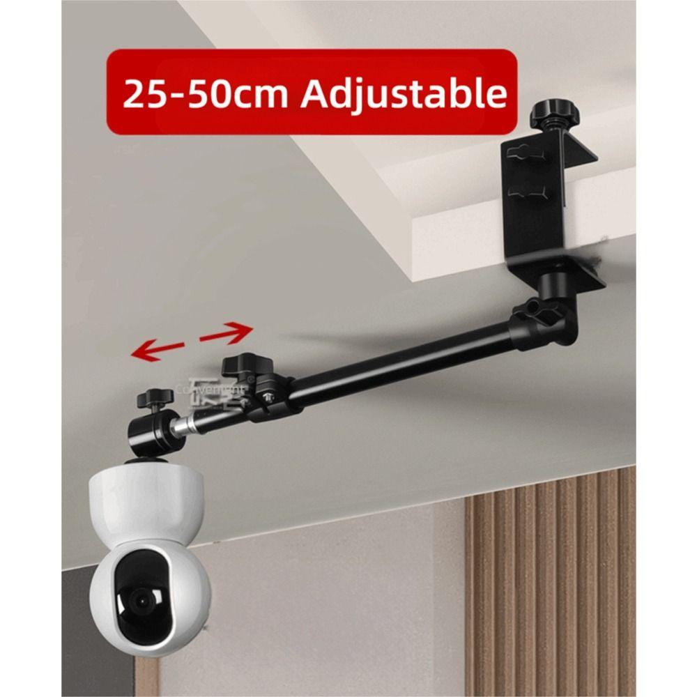 360° Rotation Baby Monitor Bed Bracket Retractable Smart Camera Mount for Xiaomi Ezviz TP-LINK