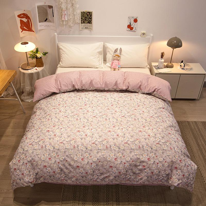 Cotton Duvet Cover Double Size Duvet Cover 200x230 Skin Friendly Breathable Active Flower Print Pillow Cover Buy Separately