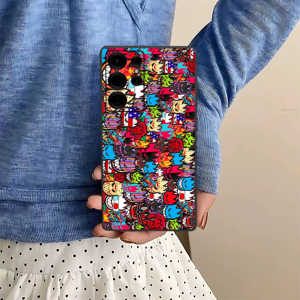 Fashion S-Spitfire Skateboard Phone Case For Samsung S 24 Fe 25 Ultra Plus 20 Lite 21 30 22 23 24 22 Ultra 5G Fundas