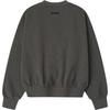 Fear of God Essentials Embossed Classic Crewneck Sweatshirt Charcoal Heather Men Tops Grey 192HO256551F