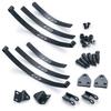 AXSPEED Steel Leaf Spring Suspension Bar Set for 1/14 Tamiya Tractor Truck Trailer Cargo Tow Upgrade Parts
