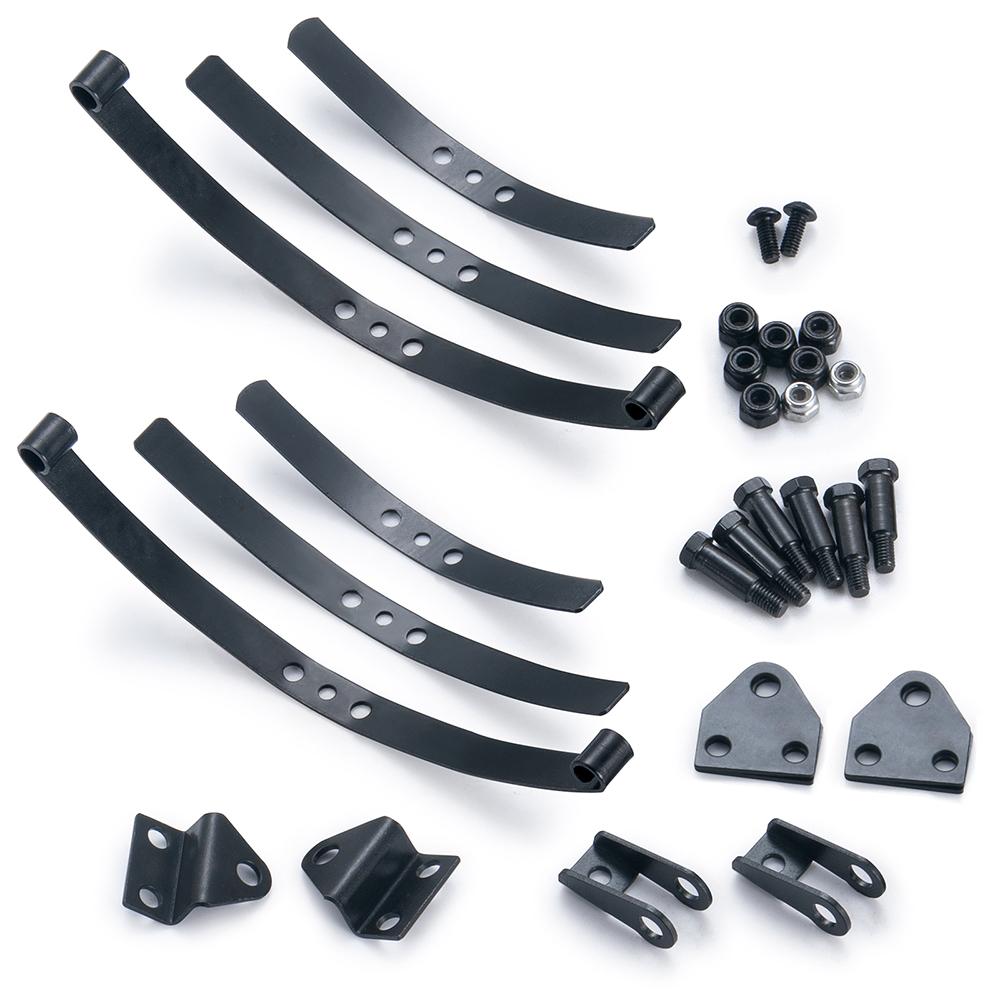 AXSPEED Steel Leaf Spring Suspension Bar Set for 1/14 Tamiya Tractor Truck Trailer Cargo Tow Upgrade Parts