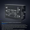 Compactly Passive DI Box with Input Attenuator Hum Eliminators for Connecting Instrument to Balanced 6.35mm Output