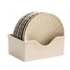 Eco-friendly Wheat Straw Fruit & Snack Plate Set - Versatile for Cake, Dessert, and Dried Fruits