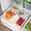 Egg Container Refrigerator Food Storage Box Fruit Vegetable Fresh-Keeping Box Fridge Side Door Container Drawers Rack Kitchen