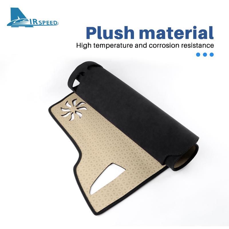 Top Flannel Dashboard Cover Pad For Toyota Corolla E210      2024 Hybrid Anti-UV Dash SunShade Mat Non-slip