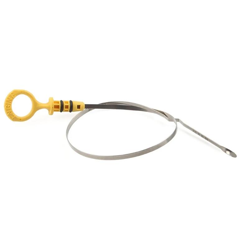 Oil Level Dipstick 30777500 Replaces 31330383 for C70 V40 B5244S4 B5254T3 B5254T7, Metal Measuring Rod with Pull Handle and Sealing Rings for Engine