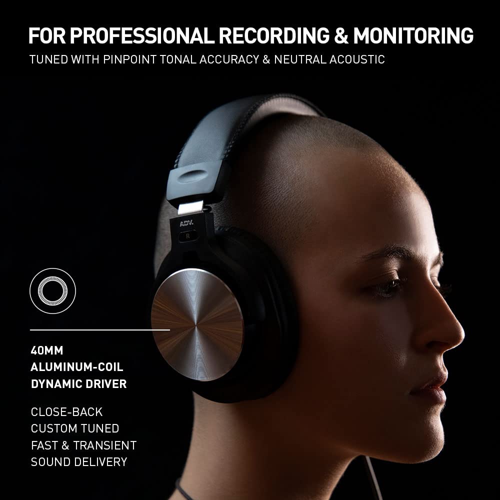 R32 Closed Type Professional Studio Monitor Headphones ADV. Hi-Res
