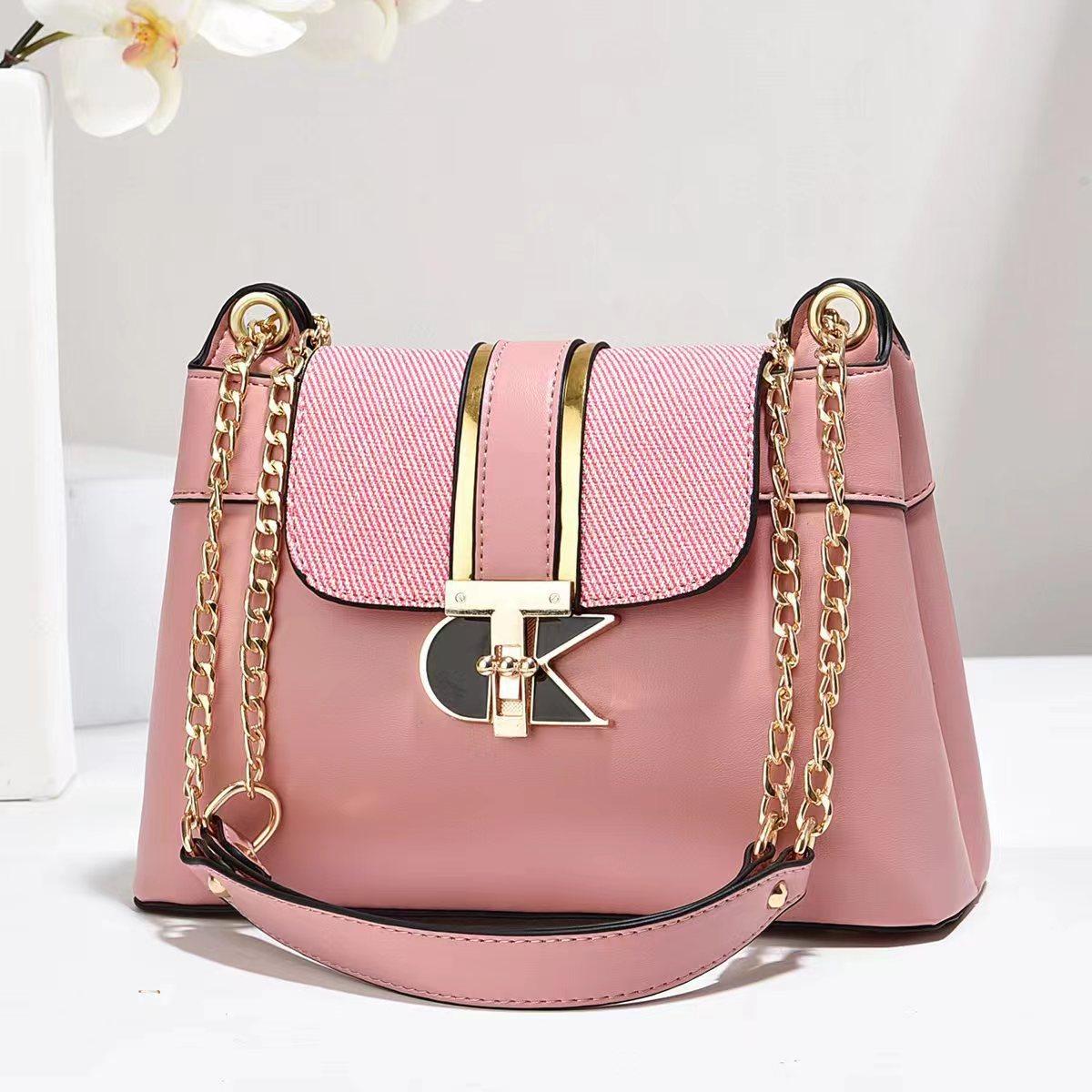 

Классические дизайнерские сумки через плечо для женщин, новые модные сумки через плечо из искусственной кожи с цепочкой, женские маленькие сумки с клапаном