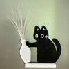 1/2Pcs Cat Whiskers Holder Refrigerator Magnet Cat Hair Miniature Vase Collector Container Pet Memorial Keepsake Decoration