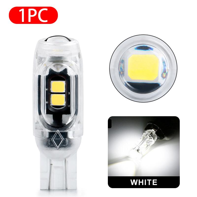 

Светодиодные лампы SEAMETAL T10 W5W 3030 5SMD для автомобильного освещения номерного знака, приборной панели, клиновидного света 12 В 1pc белый