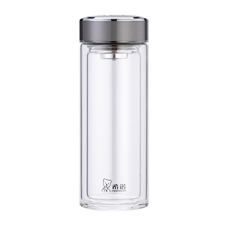 XINUO XN-1095T Double Wall Glass Tea Bottle