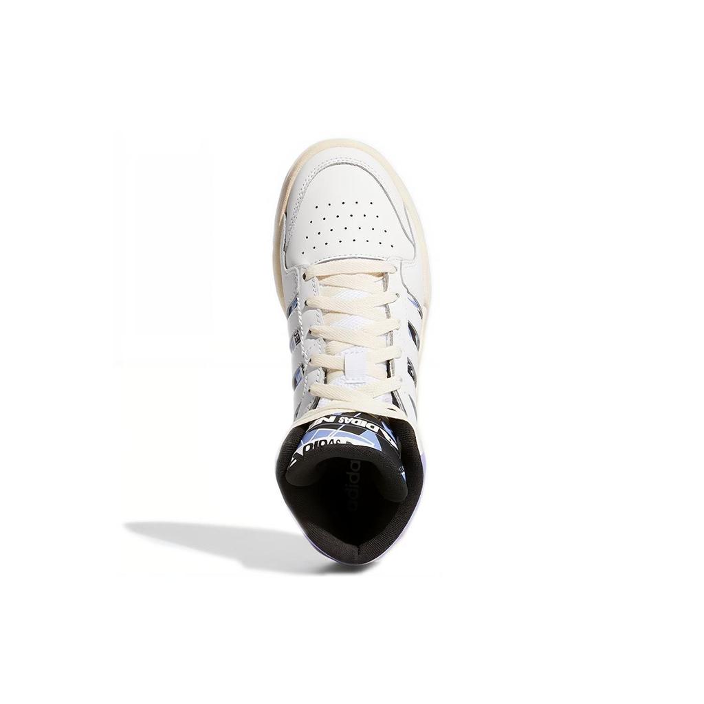 adidas Neo Entrap Comfortable Casual Mid-Top Skate Shoes Women Sneakers White Purple GW7008