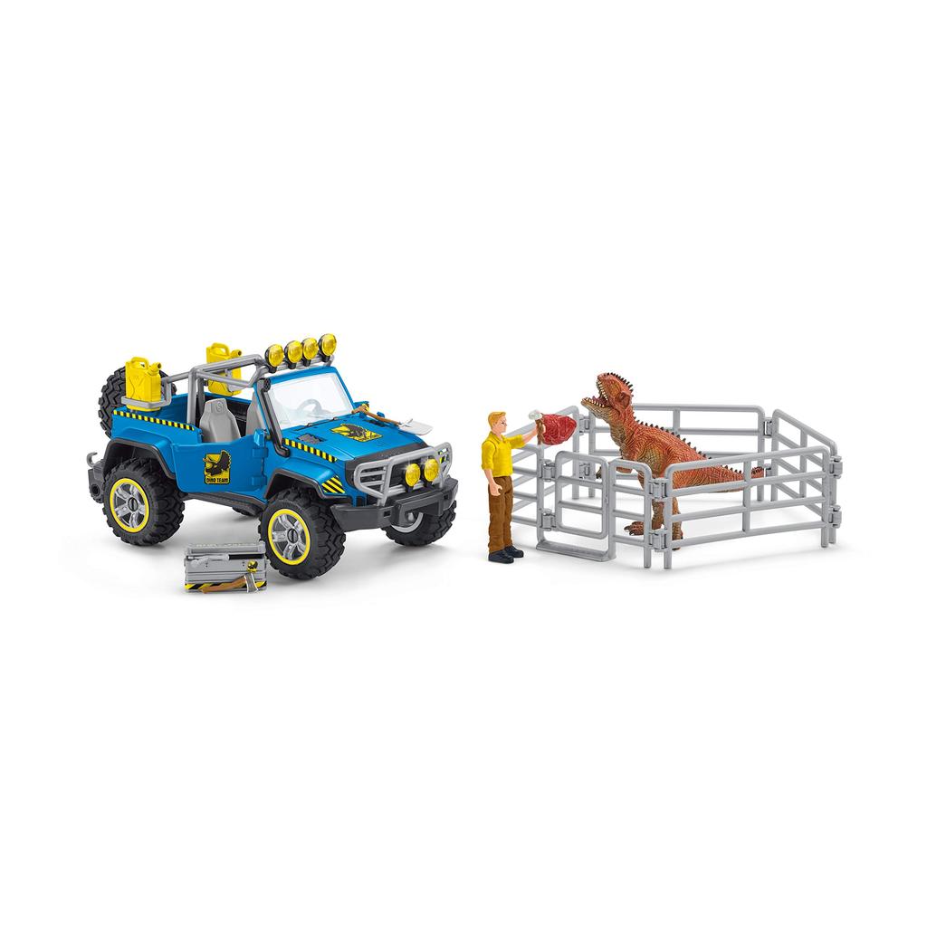 Schleich Dinosaur 4WD and Dino Base Figure 41464 Off-Road