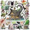 10/30/50pcs Retro Cartoon Forest Witches Graffiti Stickers Gothic Waterproof Decal DIY Skateboard Laptop Motorcycle Cool Sticker