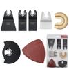 16Pcs Multi-Function Saw Blade Accessories Oscillating Kit Multi Quick Release Sanding CuttingTool For Renovator Power Tools