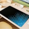 Sechseckiges Blaues Muster Ist Cool Mauspads Computer Laptop Pad Tastatur Mauspads Spielkonsolen Pad Büro Pad Schreibtischzubehör