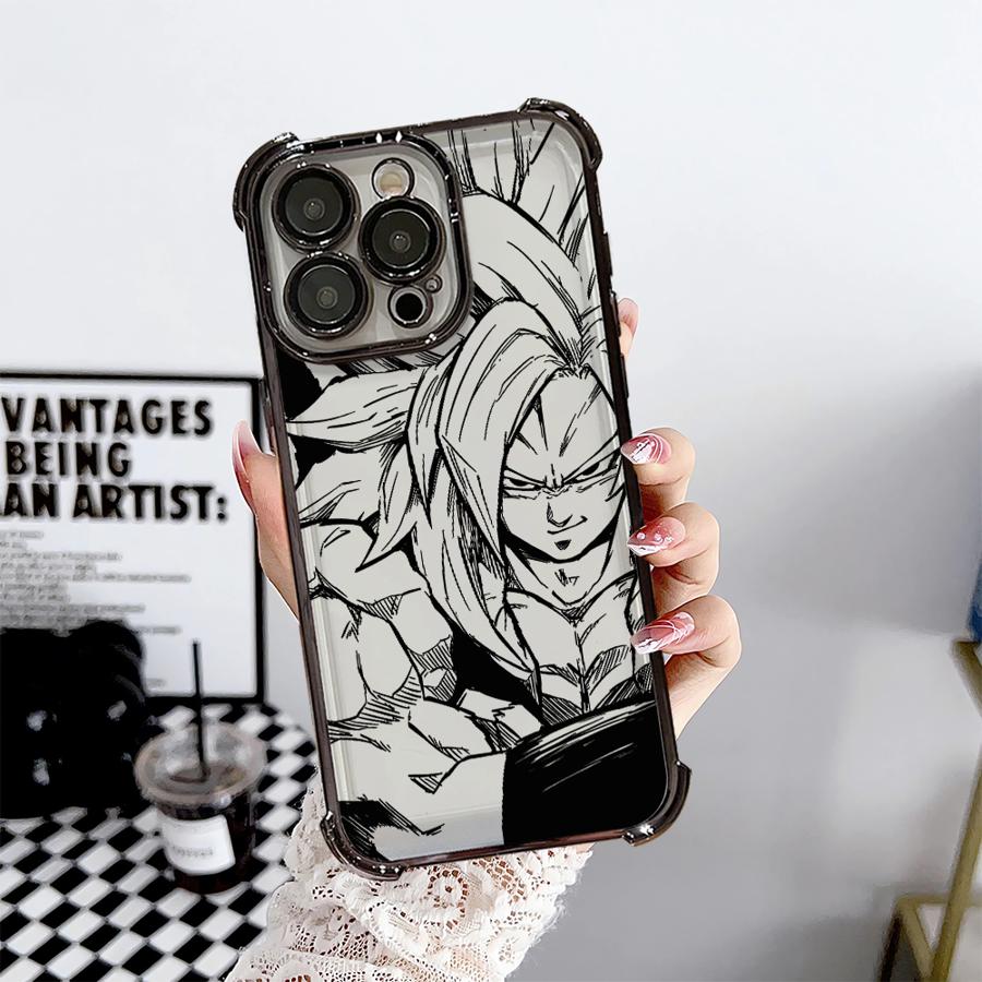 

Dragon Ball Super Goku Soft Cover Phone Case for iPhone 14 Pro 11Pro XR 11 16 12 15Pro Max 13 16Plus XS MAX 15 iPhone 16 Pro Max