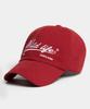Peullaeto Peach Fabric Ball Cap Wild Life Cap Red