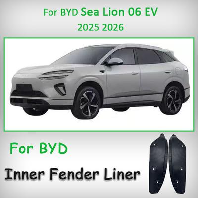 Für BYD Sea Lion 06 EV 2025 2026 Auto Kotflügelverkleidungen Schmutzfänger Radkastenverkleidung Schutz Hinterradschalen-Schmutzfänger Teile