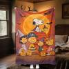The Snoopy Family Portrait Blanket Is Suitable for Beds and Various Other Occasions, Making It A Perfect Gift for Friends