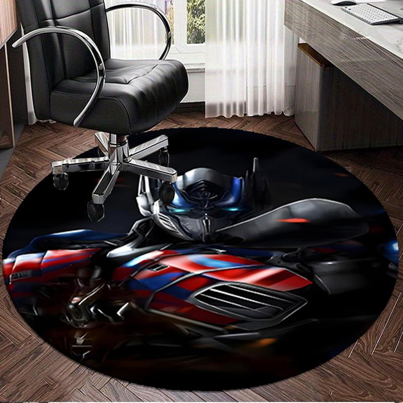 Clown villain Round Rug for Livingroom,Bedroom, Palyroom, Chair Rug, Area rug, Circle Carpet, Large Size Fan Christmas gift
