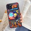 Naruto Uzumaki telefondeksel for iphone 13 12 11 Pro Max Mini XS 8 7 Plus X SE 2020 XR Matt gjennomsiktig deksel