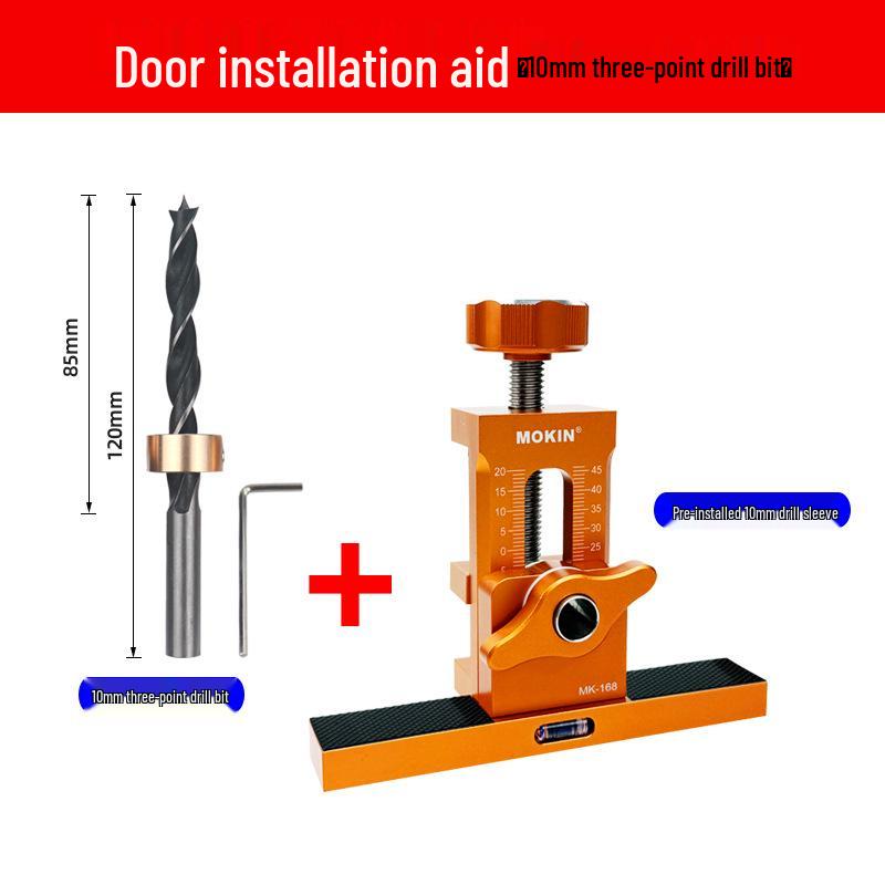 Multifunctional Cabinet Door Installation Positioner & Rebounder