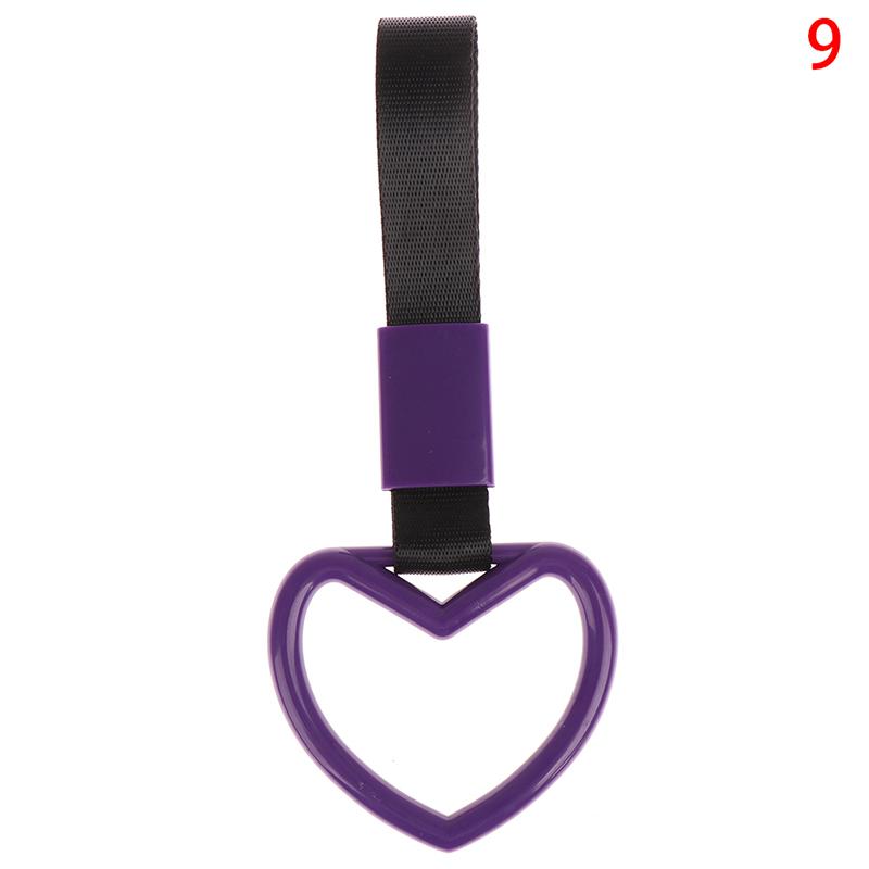 Hot Sale 1PC Heart Train Bus Handle Hand Strap Drift Charm Strap Drift Auto Accessories Car Styling Car Tuning