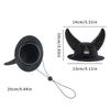 Dog Hat Horn Design Halloween Pet Hat Adjustable Costume Headwear For Family Gathering Festival Celebration Stage Show Theater