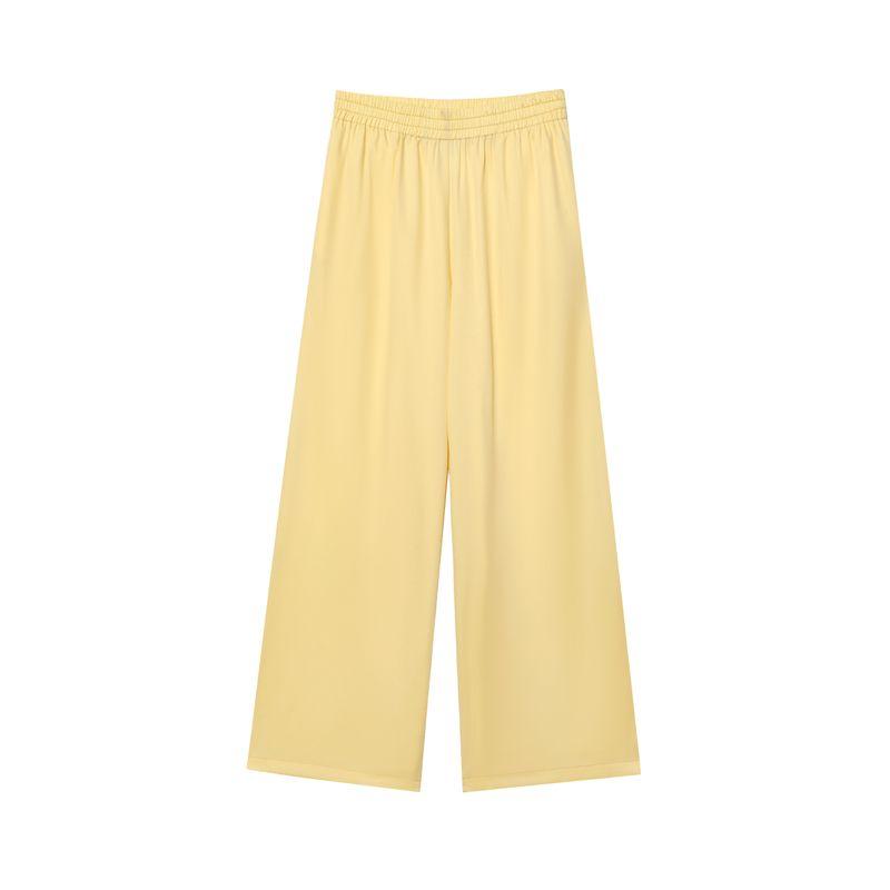 Kaslead New Women clothes Western Style Crepe Lapel Long sleeve Shirts Trousers 3666102 2116572