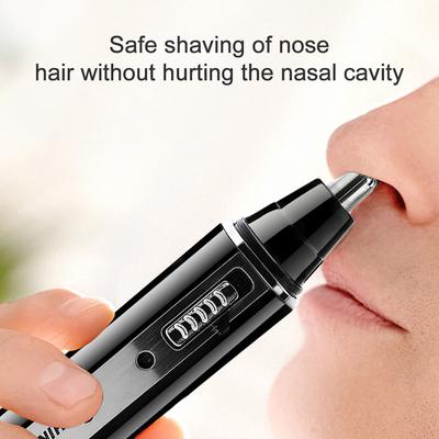 Multi-function Electric Nose Hair Trimmer Mini Razor Nose Hair 4 In 1 Temples Eyebrow Trimming Set