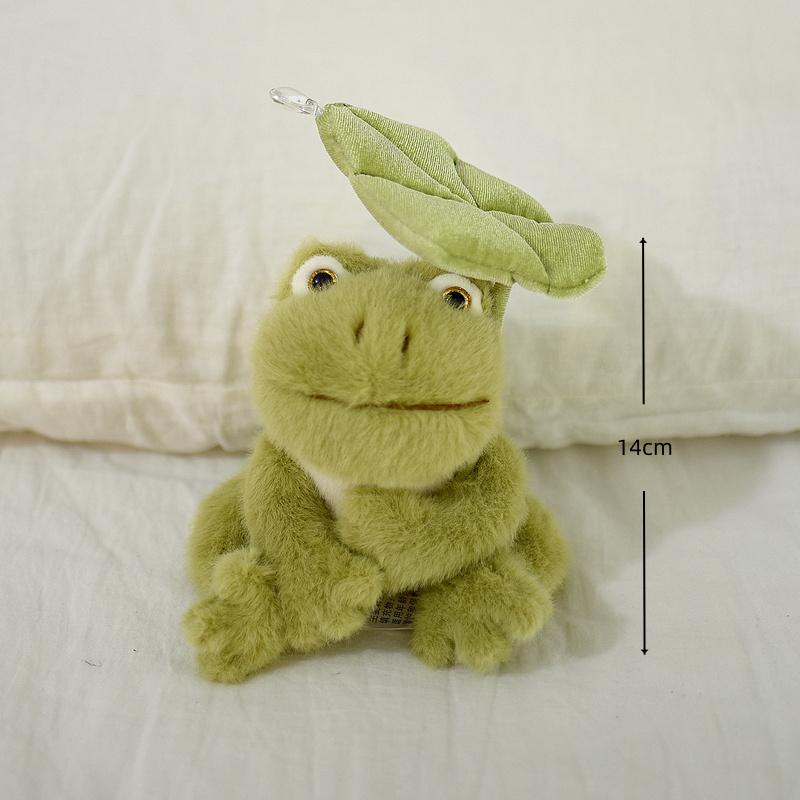 Kawaii grüner Frosch Kuscheltier Plüschtier Cartoon Plüschfigur Für Jungen Mädchen Geburtstagsparty Mode Dekoration Tägliche Verzierung