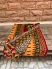 Handmade Kantha Quilt Throw: Vintage Sari Patchwork, Reversible Boho Blanket