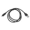 Charging Cable Black PVC 1 Meter Fast Speed TypeC USB3.1 to USB3.0 Charger Cord